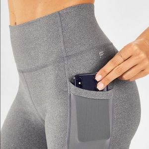 Fabletics Gray Mila 9” Shorts